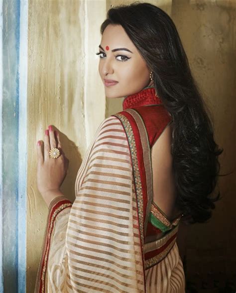 Sonakshi` Sonakshi Sinha Indian Attire Blouse Patterns Sarees Desi Most Beautiful
