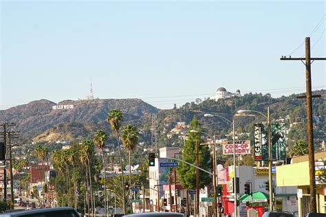 Hollywood Sign Above Sunset Blvd Photograph By Hold Still Photography