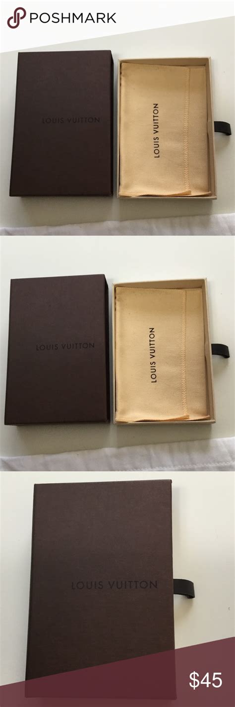 Authentic Louis Vuitton Wallet Box And Dustbag Louis Vuitton Wallet