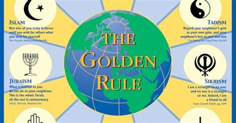 World Religions The Golden Rule Across Cultures Golden Rule