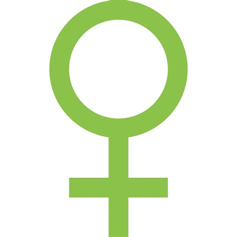 Gender Symbol Female Females Png Download 16001600 Free
