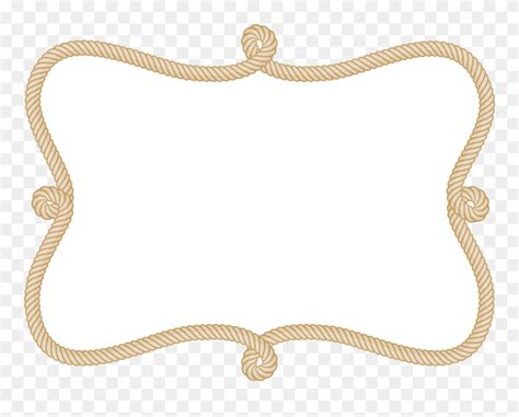 Clip Art Borders Rope Frames Png Creative Quick Frame
