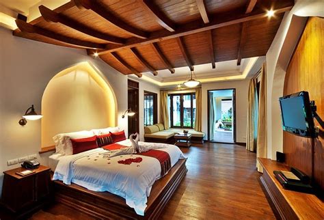 Thai Bedroom Design ~ This Is A Room In Muang Samui Resort In Thailand Hotel I Love The Curved