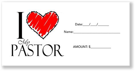 Offering Envelopes For Church Love Themed Great Price