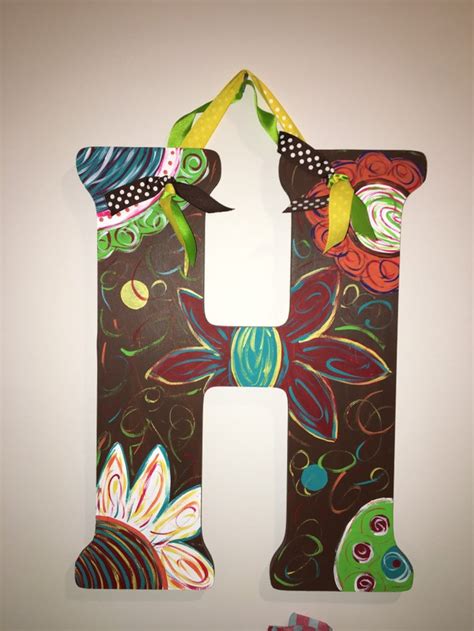 Custom Hand Painted Letters Etsy
