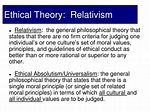 PPT - Relativism: Cultural and Ethical PowerPoint Presentation, free ...