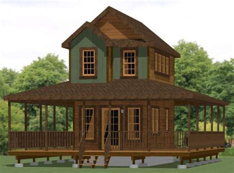 Nice Lay Out Love The Deck Makes It Look Bigger 12x20 Tiny House