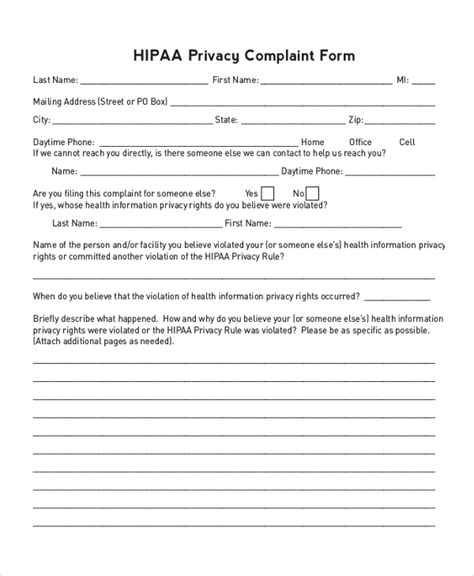 Printable Hipaa Forms Fill Out And Sign Printable Pdf Template Signnow