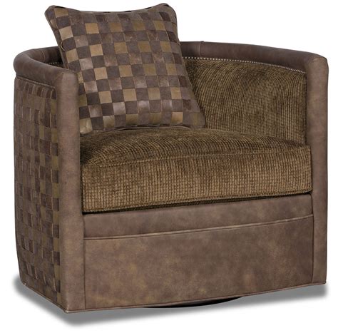 Upgrade your living room style with our modern accent and armchairs. Modern style with woven details swivel chair
