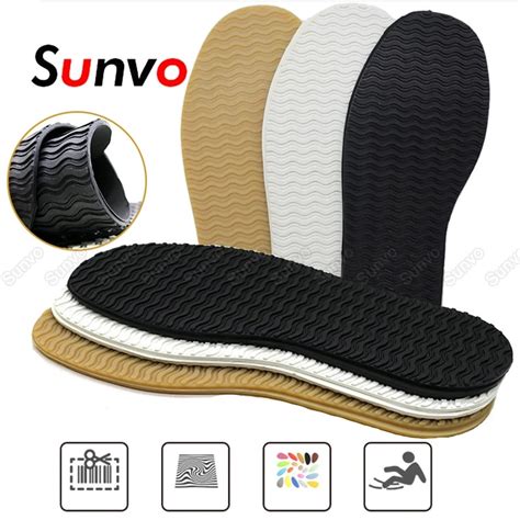 Sunvo Rubber Soles For Making Shoes Replacement Outsole Anti Slip Shoe