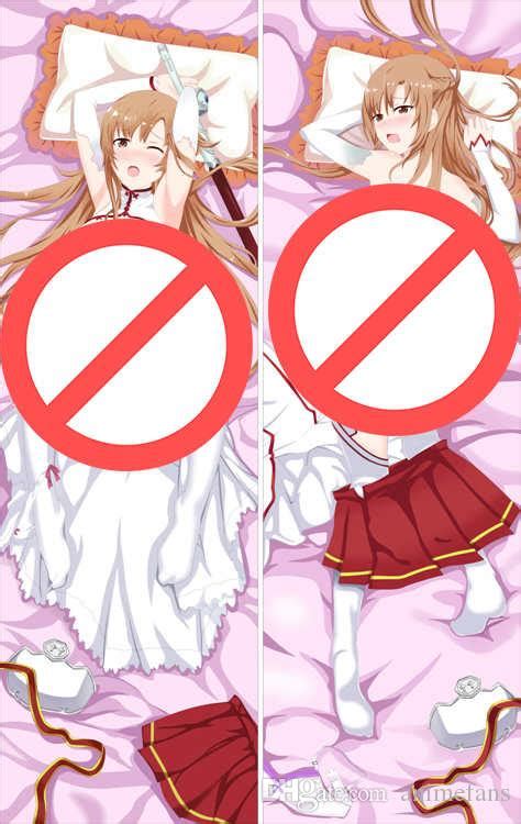 Sword Art Online Sao Anime Characters Sexy Girl Asuna Throw Pillow