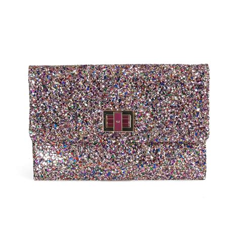 Anya Hindmarch Glitter Clutch Glitter Bag Glitter Clutch Vintage