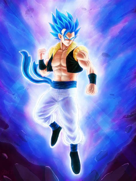 Blue Gogeta Wallpapers Wallpaper Cave