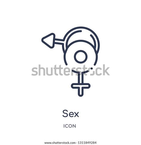 sex icon people outline collection thin stock vector royalty free 1311849284 shutterstock