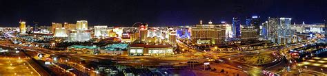 Las Vegas At Night Panorama Photograph By Sheila Kay Mcintyre Fine