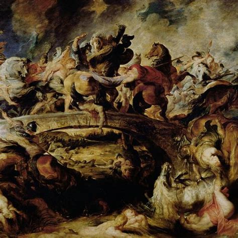 Battle Of The Amazons And Greeks Giclee Print Peter Paul Rubens