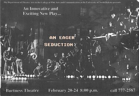 1996 An Eager Seduction