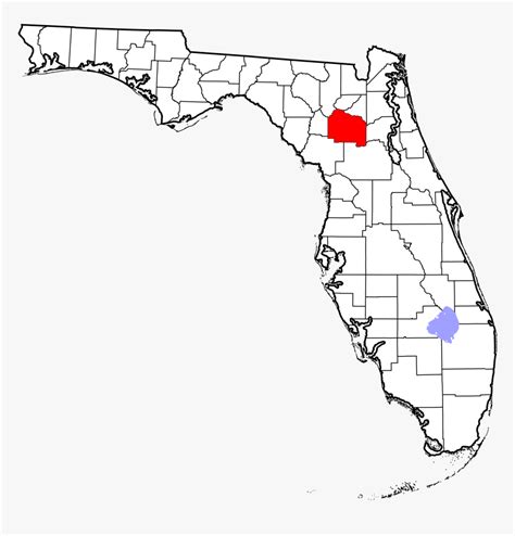 Ocala Florida County Map