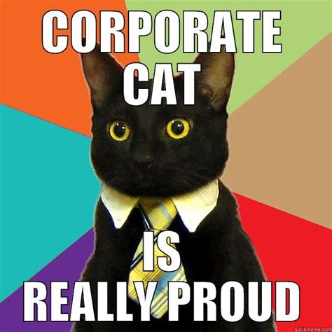 Corporate Cat Quickmeme