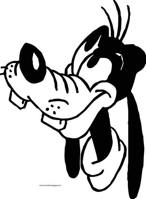 Goofy Coloring Pages 69 Wecoloringpage Com