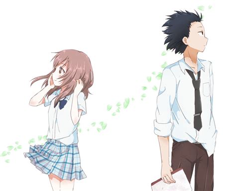 Ishida Shouya Nishimiya Shouko Anime Anime Movies Anime Romance