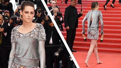 Kristen Stewart Goes Barefoot At The Cannes Film Festival Access