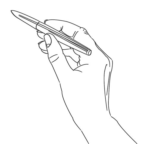 3 Beispiele Wie Du Hände Zeichnen Kannst Die Einen Stift Halten