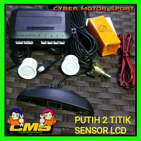 Jual Sensor Parkir Putih 2 Titik Dengan Display Lcd Indikator Sensor