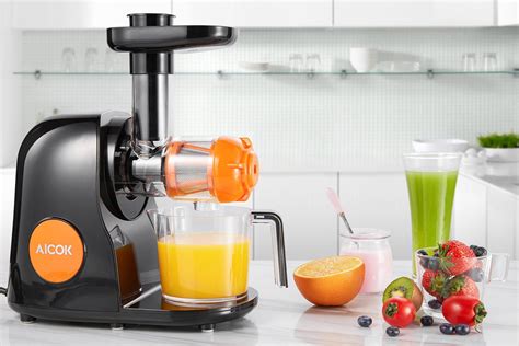 Aicok Juicer Slow Masticating Juicer Extractor Cold Press Juicer