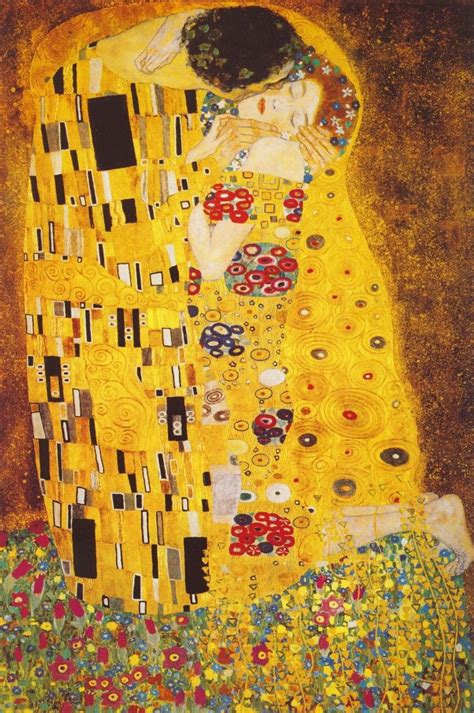 Klimt The Kiss Klimt Art Klimt Paintings Hundertwasser Art