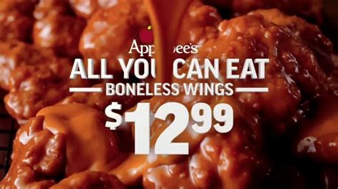 Applebee S All You Can Eat Boneless Wings Tv Spot It S Back America