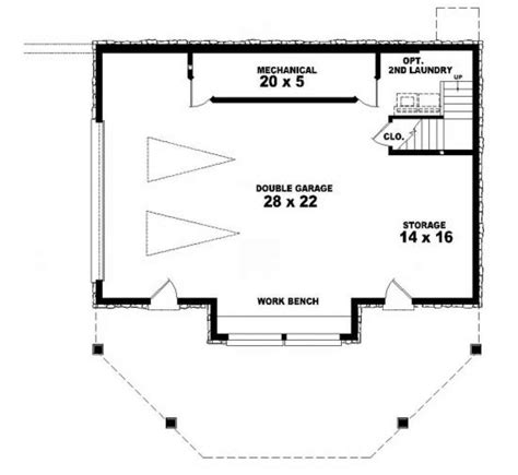 Basement Plan 1532 Square Feet 3 Bedrooms 3 Bathrooms 053 00192