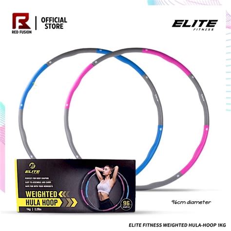 Elite Fitness Weighted Hula Hoop 1kg Shopee Philippines