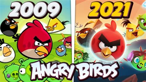 Evolution Of Angry Birds Games 2009 To 2021 Youtube