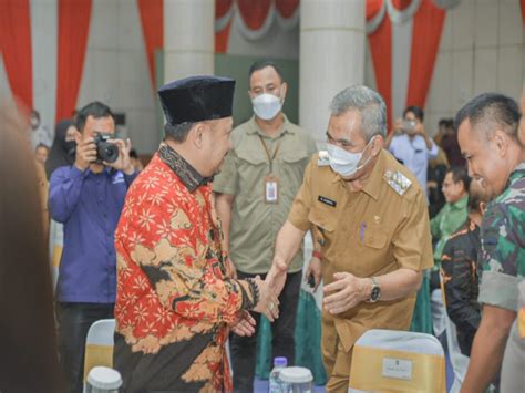 Pj Bupati Kampar Lakukan Pisah Sambut Dengan Bupati Kampar Periode