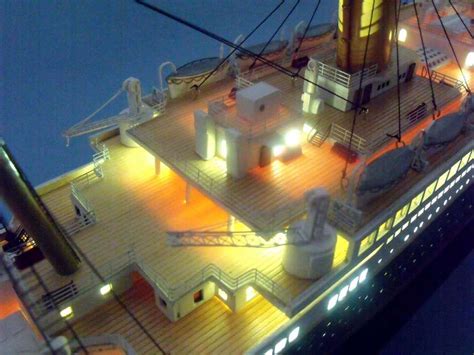 Buy Rms Titanic Limited Model Cruise Ship 40in W Led Lights Model Ships