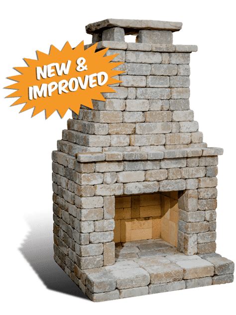 As you would expect with an indoor fireplace, it's inside the home or building. Fremont DIY outdoor fireplace kit makes hardscaping easy ...