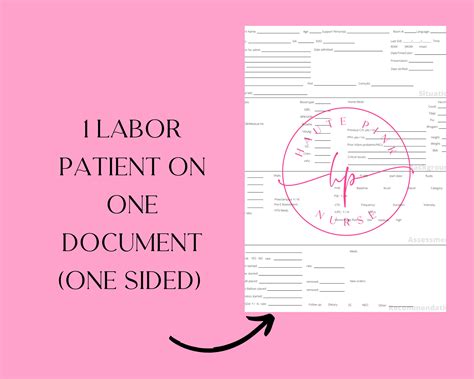 Labor And Delivery Nurse Sbar Report Sheet Ob Nurse Report Sheet Lnd