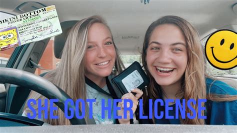 She Got Her License Youtube