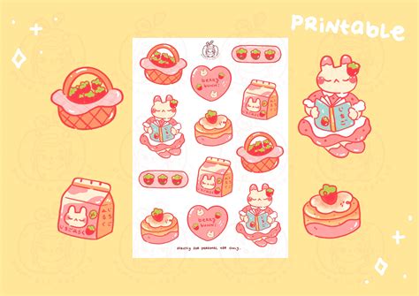 Cute Printable Stickers