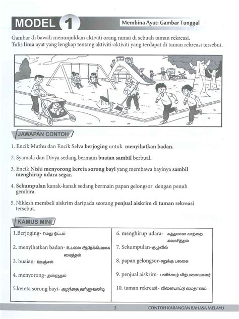 Bahasa melayu penulisan sesuai untuk murid tahun 4 hingga tahun 6. Contoh Karangan Bahasa Melayu Tahun 6 2020