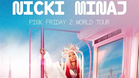 Nicki Minaj Expands Pink Friday 2 World Tour The Music Universe