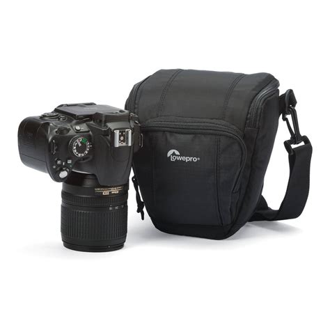 Lowepro Toploader Zoom TLZ 45 AW II Holster Bag in Black | Hilton Photographic