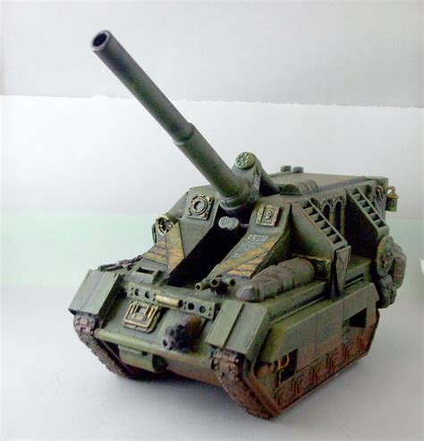 Converted Basilisk Tank With Armored Crew Compartment Warhammer 40k