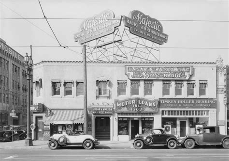 1363 Figueroa Street Los Angeles 1930 Yesterdays Print