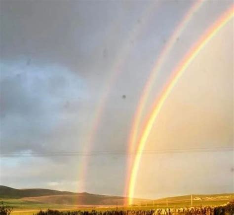 The Triple Rainbow Is So Rare With Only Less Than Five Appearing