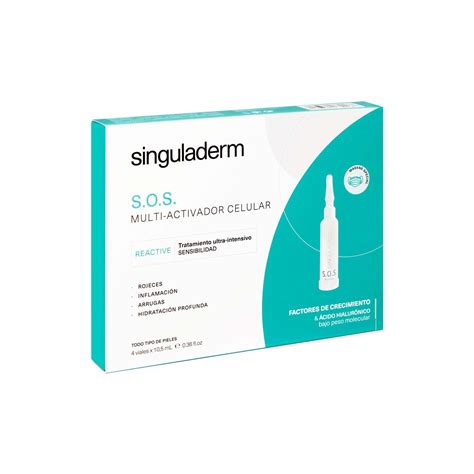 Singuladerm Sos Multi Activador Celular 4 X105ml Farmacia Molino