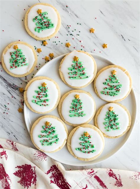 You'll enjoy this easy glaze icing, too. Christmas Sugar Cookie Cut-Outs - Dessert for Two