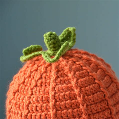 The Pumpkin Beanie Hat Free Crochet Pattern Hanjan Crochet