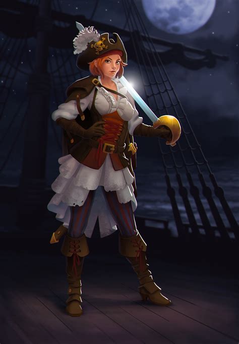 Artstation Pirate Girl